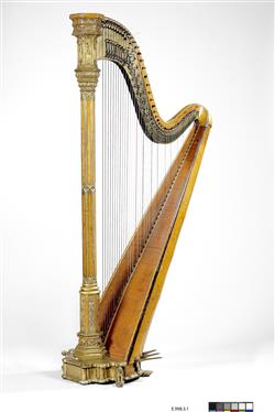 Histoires d'instruments : la harpe - Collections du Musée de la musique -  Philharmonie de Paris - Pôle ressources