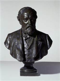 Buste d'Adolphe Sax | Millet de Marcilly, Edouard-François