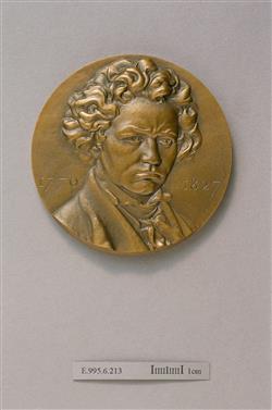 Médaille de Ludwig van Beethoven | Coutin, Auguste